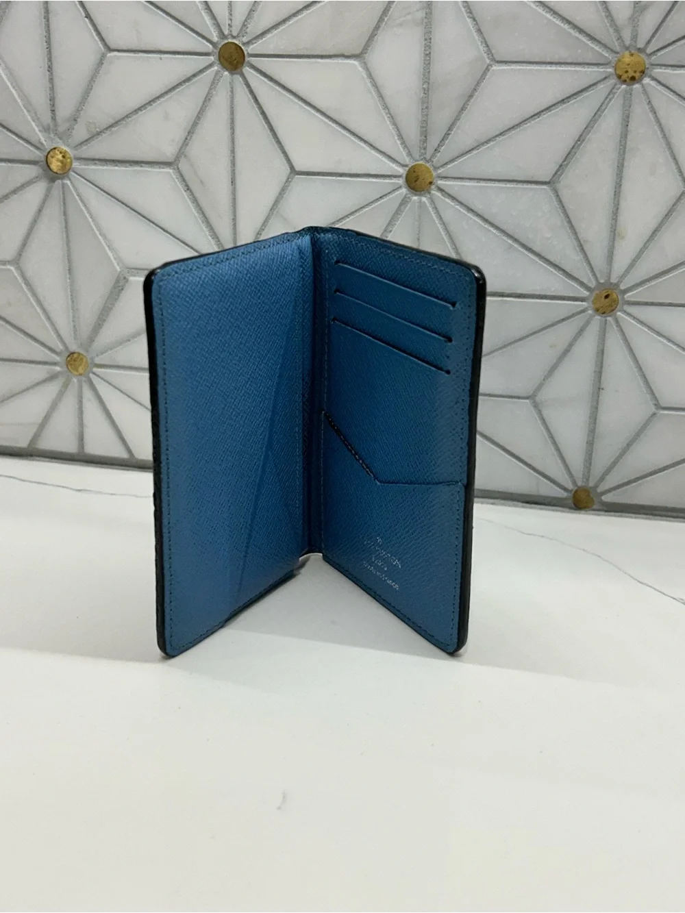 Louis Vuitton Blue pocket organizer
